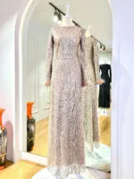 Lilyana Modest Evening Dress