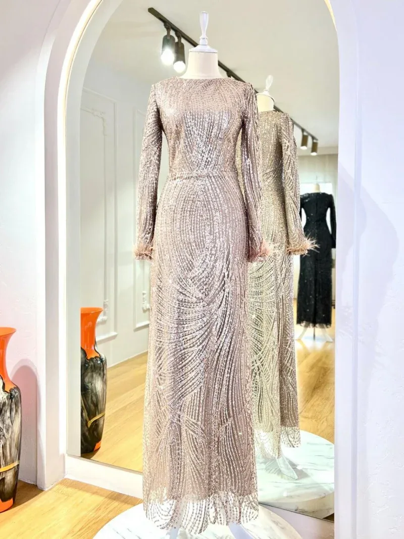 Lilyana Modest Evening Dress