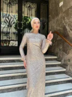 Lilyana Modest Evening Dress