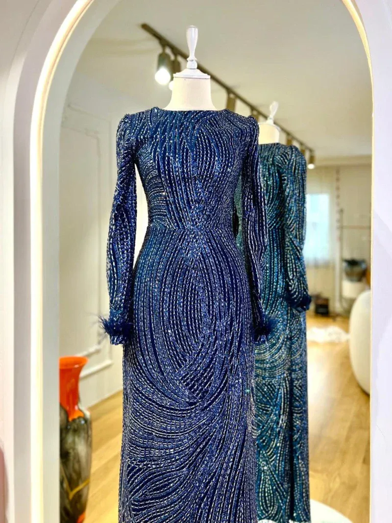 Lilyana Modest Evening Dress