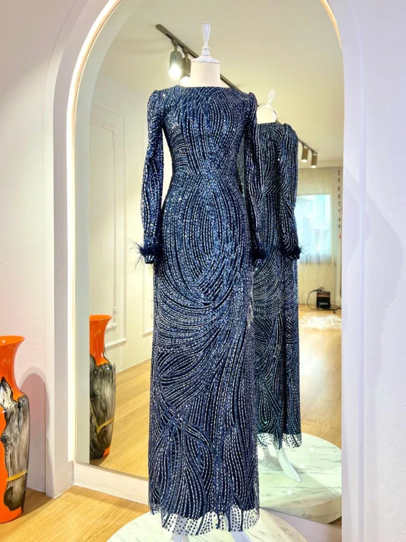 Lilyana Modest Evening Dress