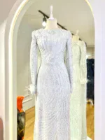 Lilyana Modest Evening Dress