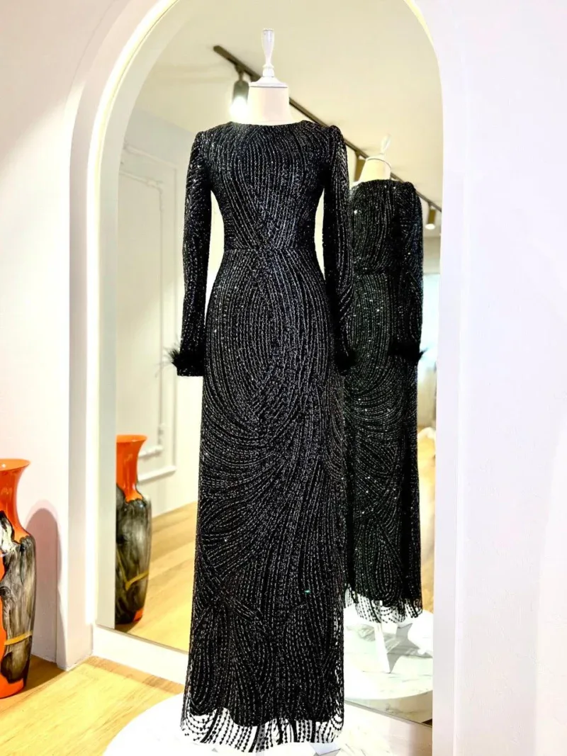 Lilyana Modest Evening Dress