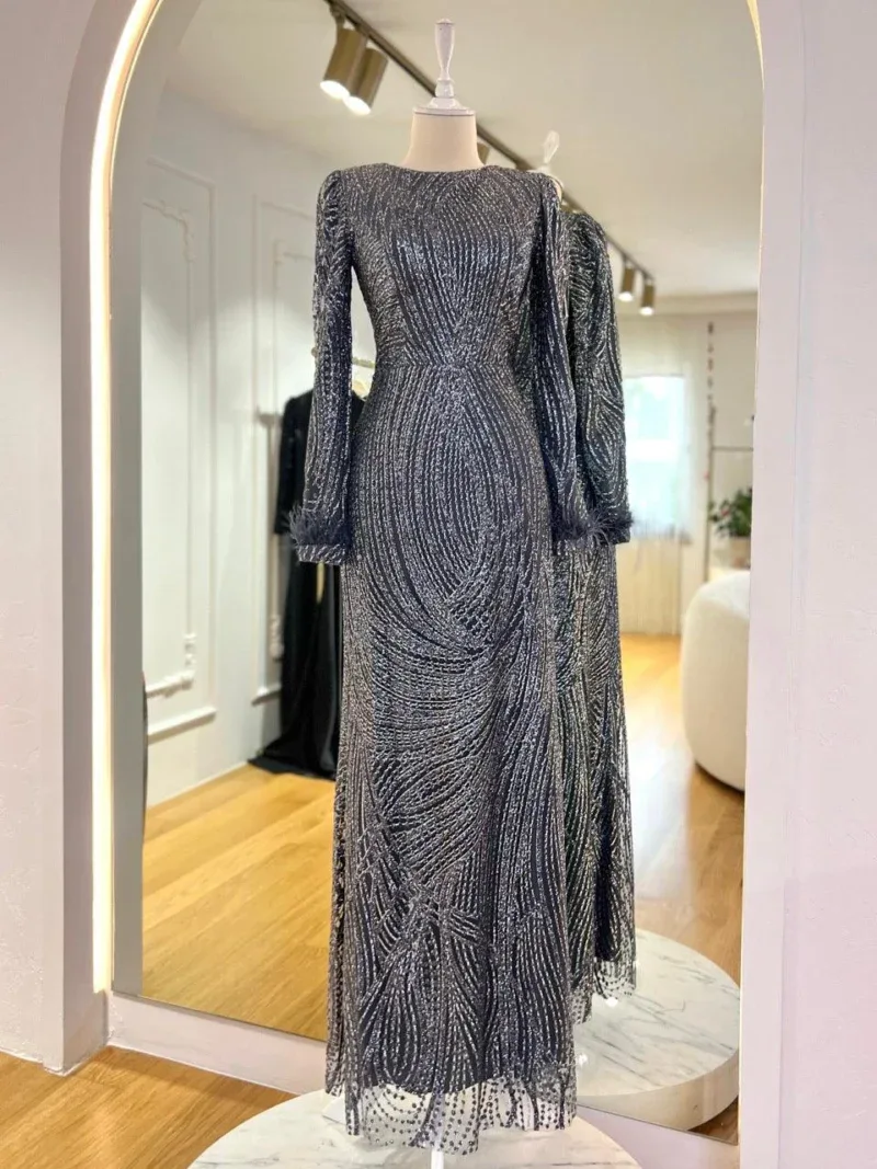 Lilyana Modest Evening Dress