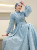 Linda Modest Evening Dress