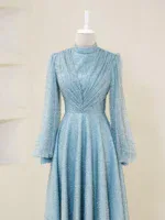 Linda Modest Evening Dress