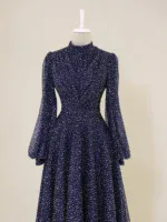 Linda Modest Evening Dress