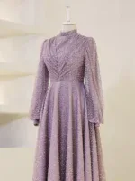 Linda Modest Evening Dress