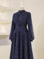 Linda Modest Evening Dress