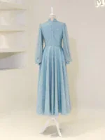 Linda Modest Evening Dress