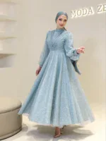 Linda Modest Evening Dress