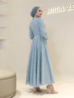 Linda Modest Evening Dress