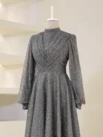 Linda Modest Evening Dress
