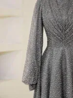 Linda Modest Evening Dress