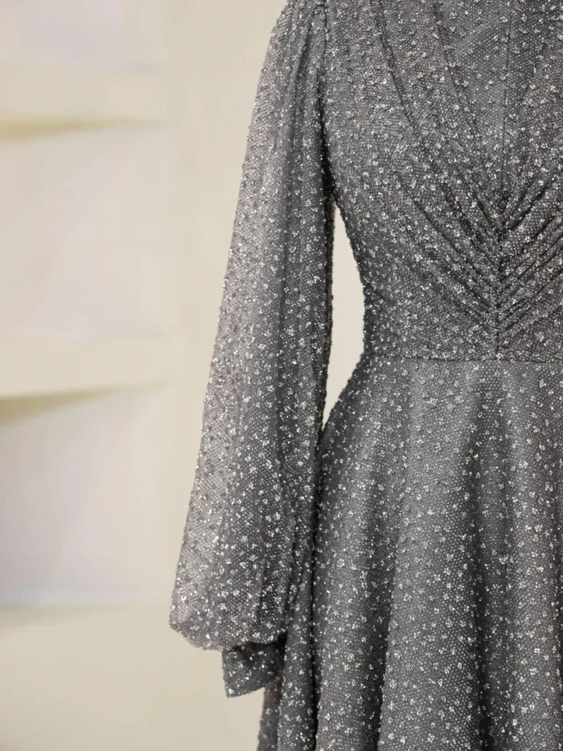 Linda Modest Evening Dress