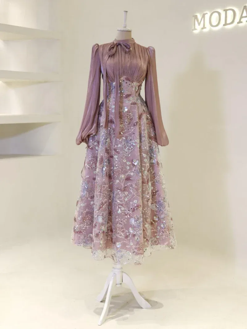 Lisbonne Modest Evening Dress