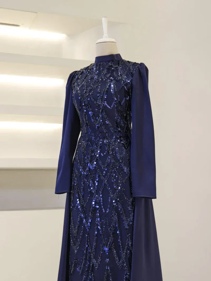 Lori Modest Evening Dress