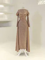Louretta Modest Evening Dress