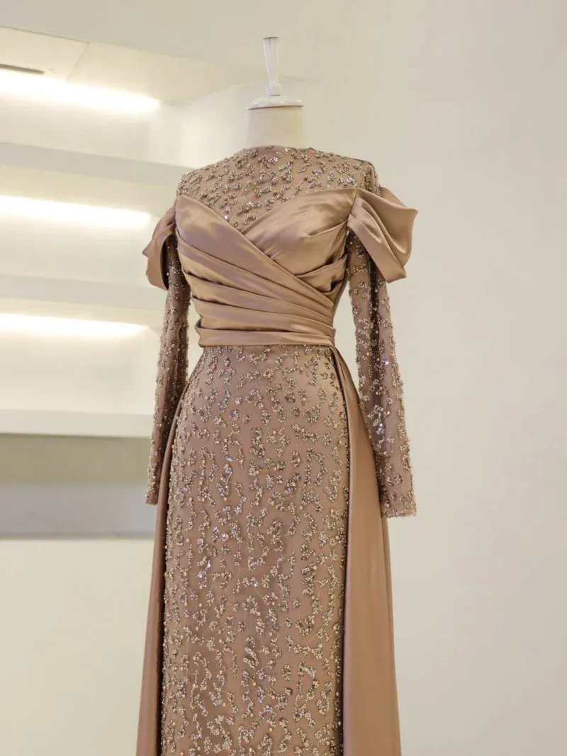 Louretta Modest Evening Dress