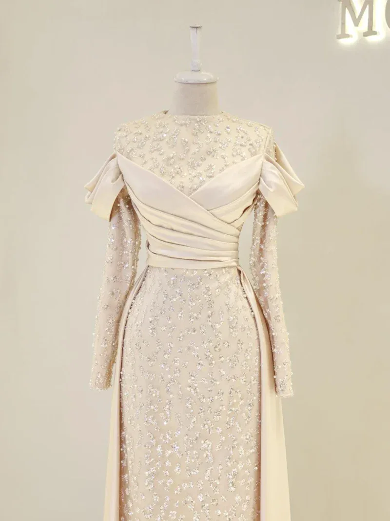 Louretta Modest Evening Dress