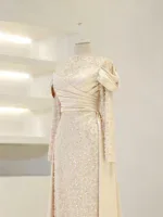 Louretta Modest Evening Dress