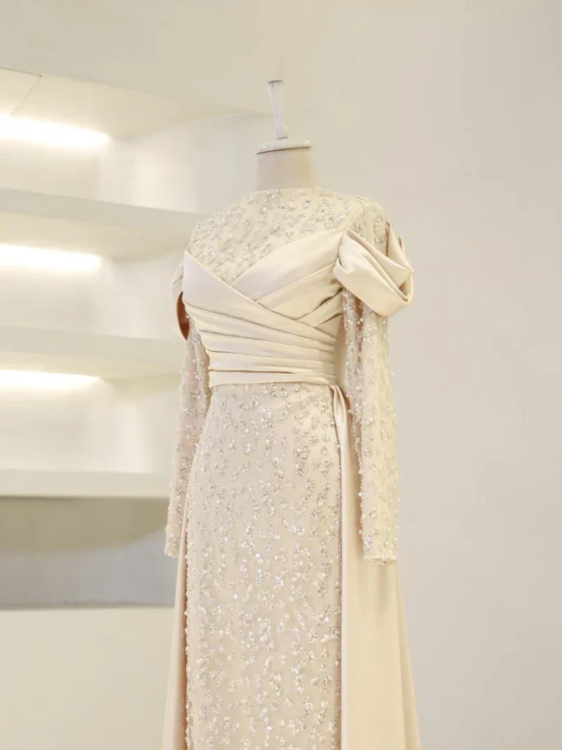 Louretta Modest Evening Dress