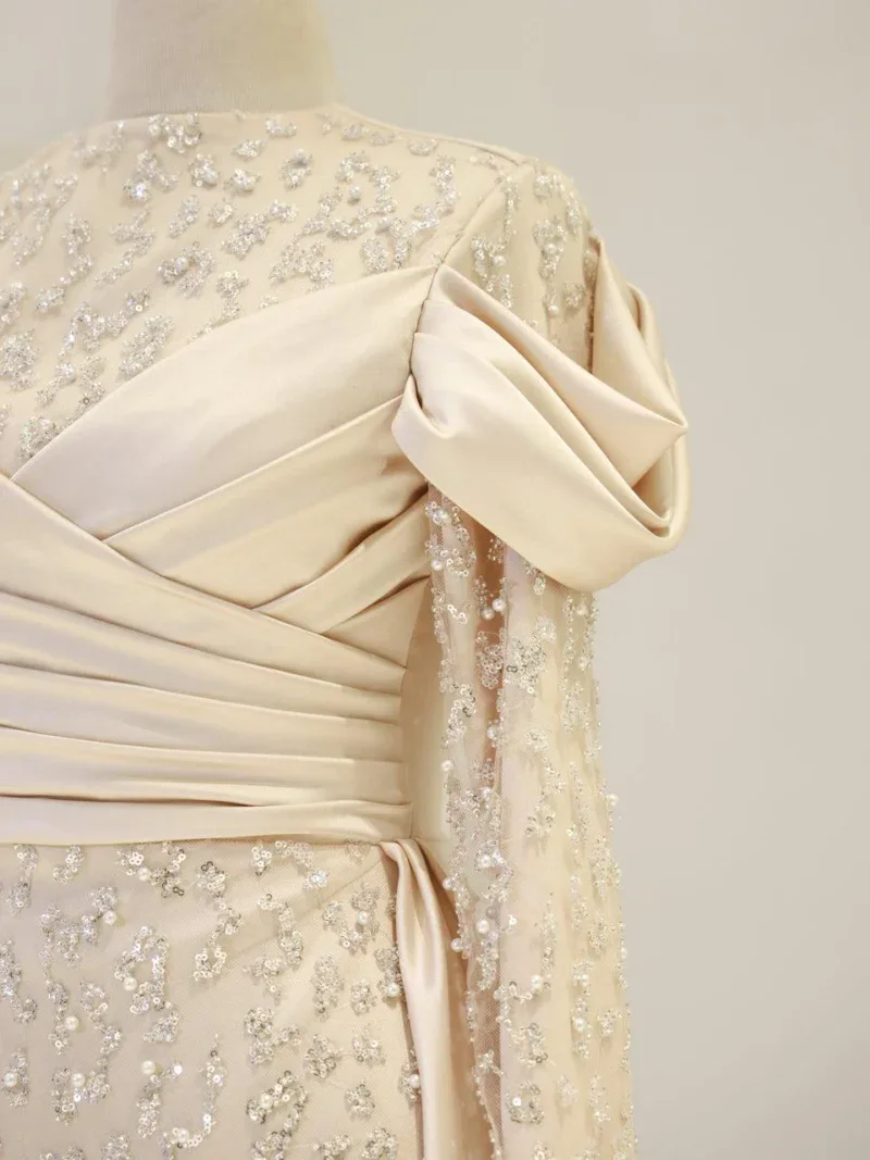 Louretta Modest Evening Dress