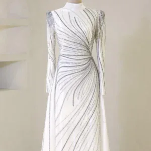 Maika Modest Evening Dress