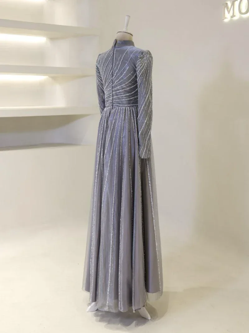 Maika Modest Evening Dress