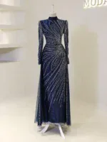 Maika Modest Evening Dress