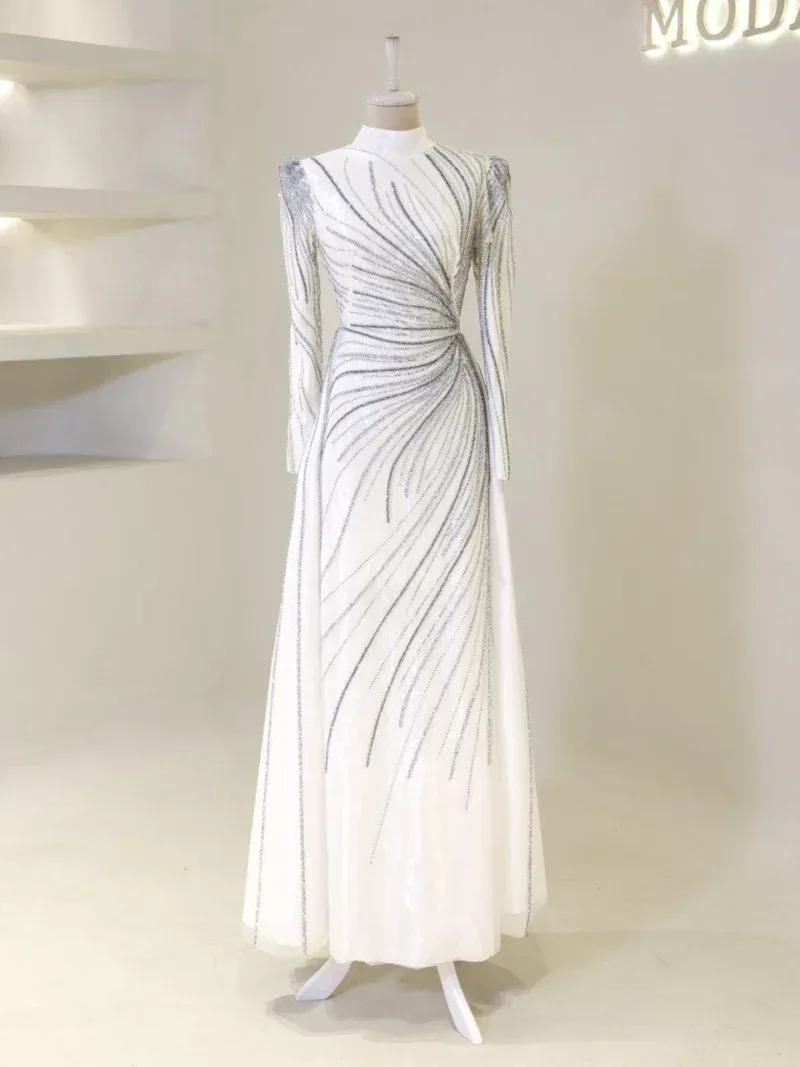 Maika Modest Evening Dress