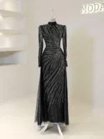 Maika Modest Evening Dress