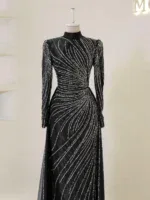 Maika Modest Evening Dress