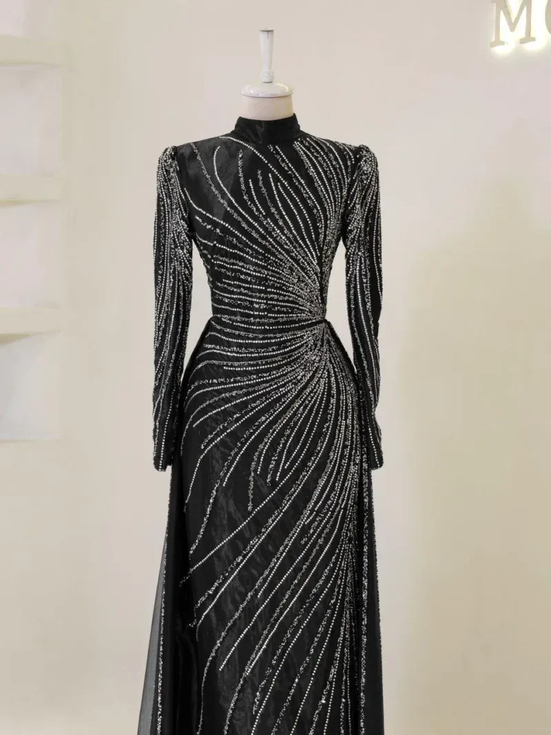 Maika Modest Evening Dress