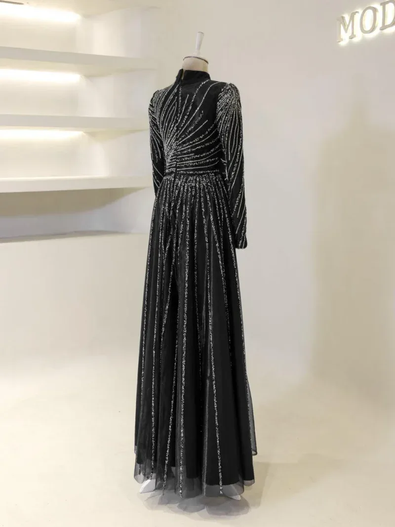 Maika Modest Evening Dress