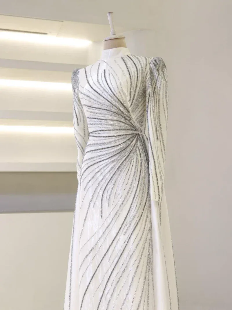 Maika Modest Evening Dress