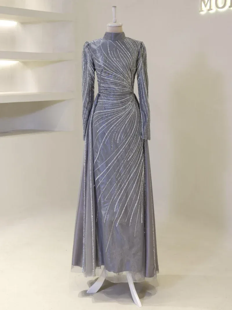 Maika Modest Evening Dress