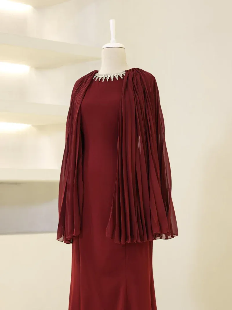 Melya Modest Evening Dress