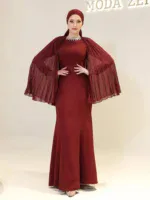 Melya Modest Evening Dress