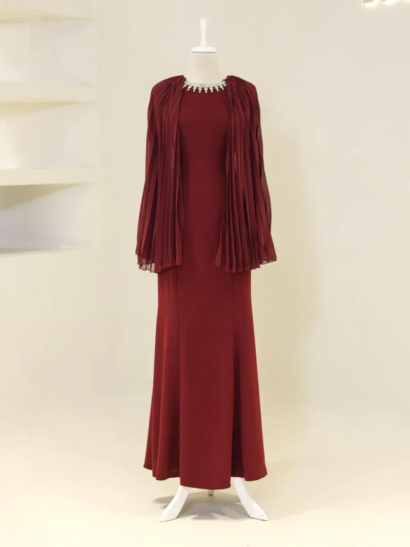 Melya Modest Evening Dress