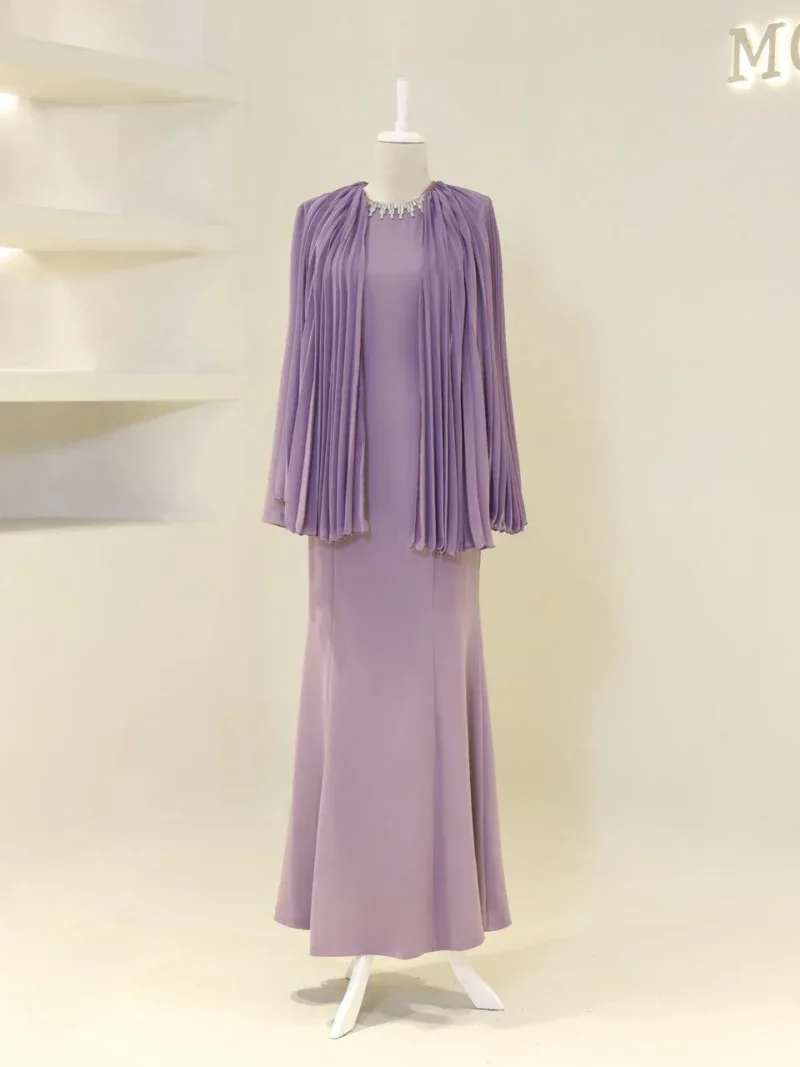 Melya Modest Evening Dress