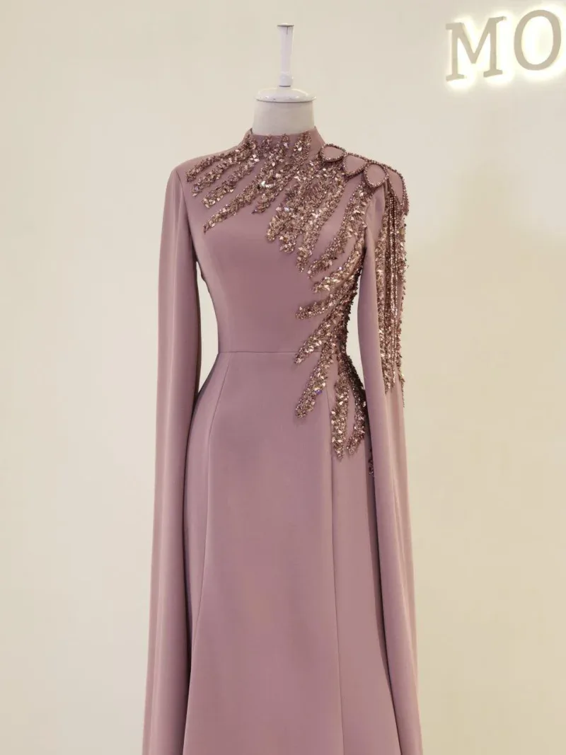 Merelis Modest Evening Dress