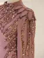 Merelis Modest Evening Dress