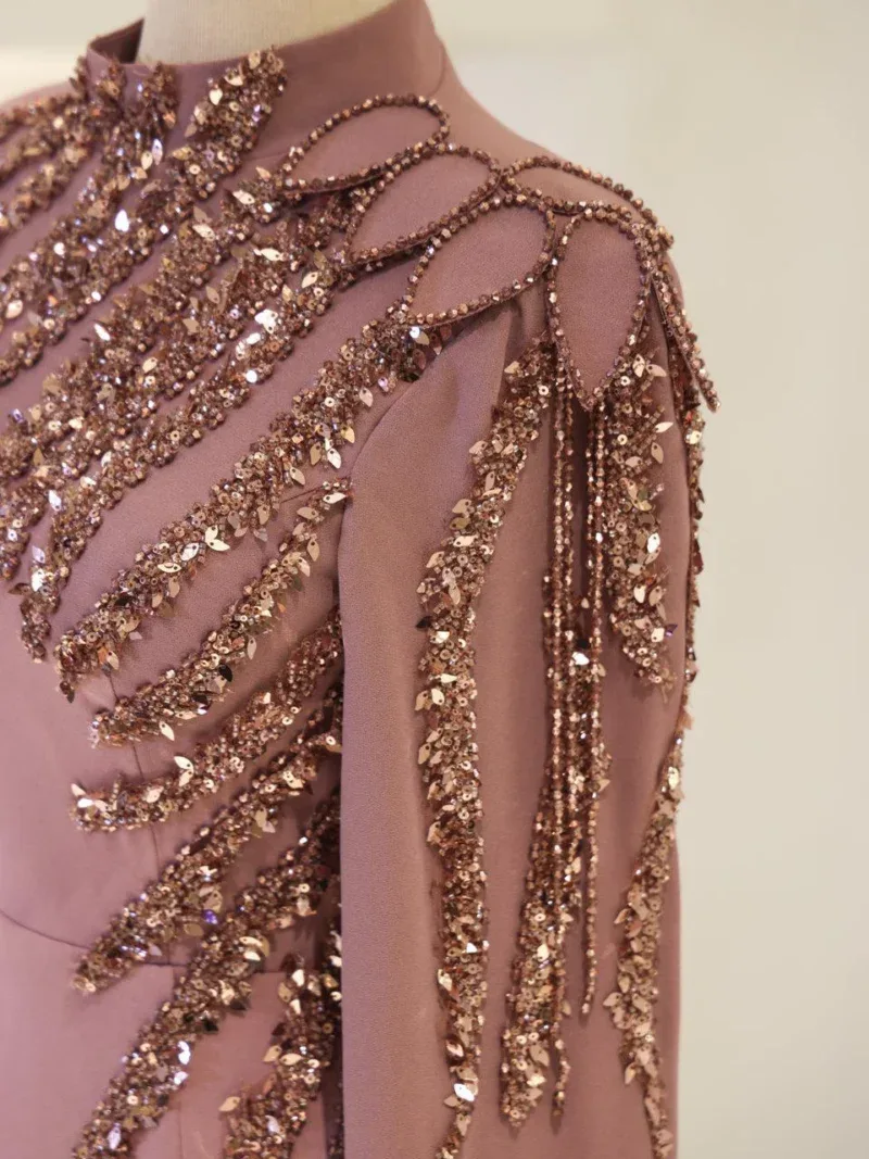 Merelis Modest Evening Dress