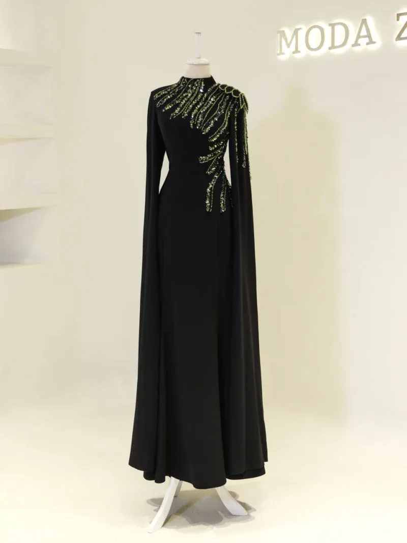 Merelis Modest Evening Dress