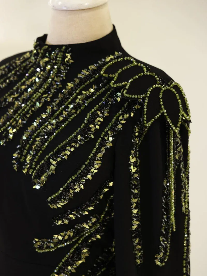 Merelis Modest Evening Dress