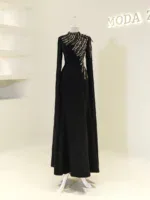 Merelis Modest Evening Dress