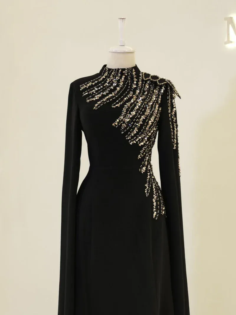 Merelis Modest Evening Dress
