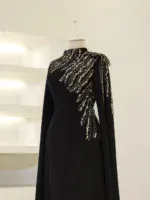 Merelis Modest Evening Dress