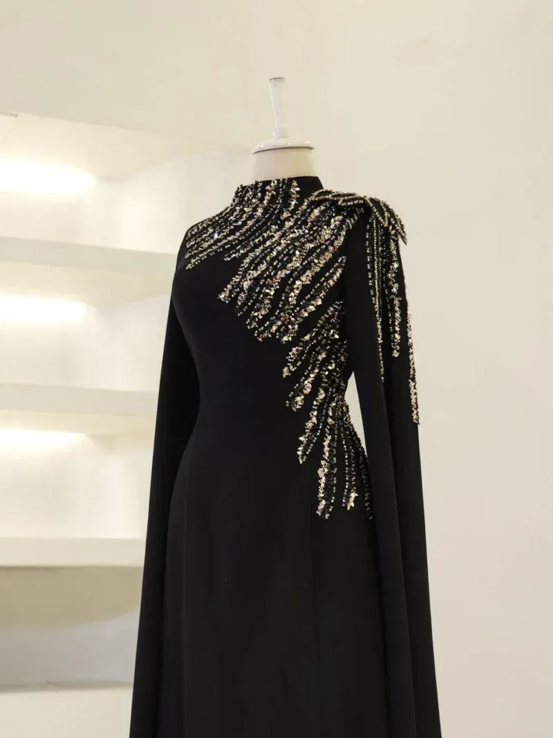 Merelis Modest Evening Dress